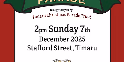 PrimePort Timaru Santa Parade