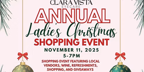 Clara Vista\u2019s Holiday Sip & Shop