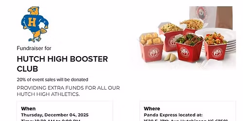 Panda Express Fundraiser