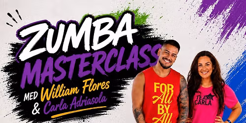 Masterclass Zumba 90 Min Med William Flores & Carla Adriasola 