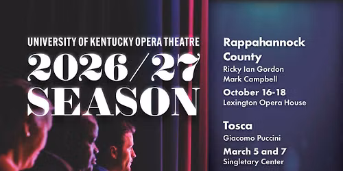 UK Opera - Tosca at Singletary Center of Arts