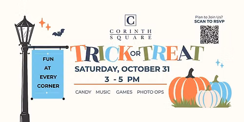 Trick or Treat at Corinth Square