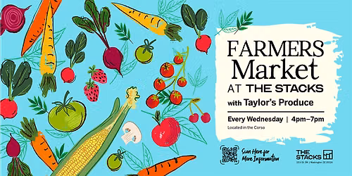 Farmers Market at The Stacks with Taylor's Produce