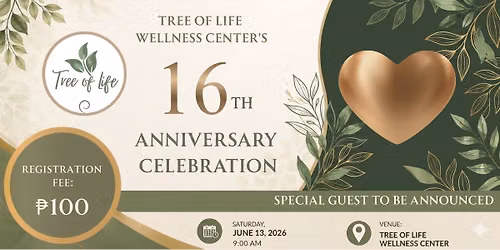 Tree of Life Wellness Center's 16th Anniversary Celebration