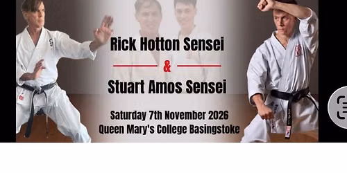 Rick Hotton Sensei and Stuart Amos Sensei