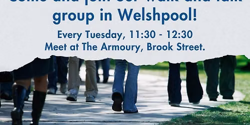 Let\u2019s Talk & Walk Men\u2019s Walking Group