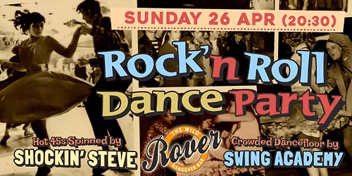 Rock n' Roll Dance Party ft. Shockin' Steve & Swing Academy | \u039a\u03a5\u03a1\u0399\u0391\u039a\u0397 26 \u0391\u03a0\u03a1\u0399\u039b\u0399\u039f\u03a5 | \u0395\u0399\u03a3\u039f\u0394\u039f\u03a3 \u0395\u039b\u0395\u03a5\u0398\u0395\u03a1\u0397
