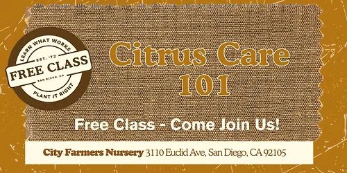  Citrus Care Class \ud83c\udf4a\ud83c\udf4b