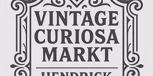 Vintage & Curiosa markt Henrick de Keijser