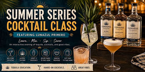 Summer Series Cocktail Class - Dram & Draught Winston-Salem