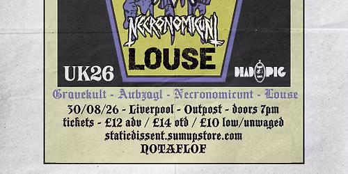 GRAVEKVLT (FR) \/\/ AUBZAGL \/\/ NECRONOMICUNT \/\/ LOUSE