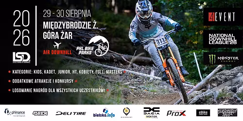 Local Series of Downhill 2026 - AIR DOWNHILL G\u00f3ra \u017bar - PKL Bike Parks - Mi\u0119dzybrodzie \u017bywieckie  
