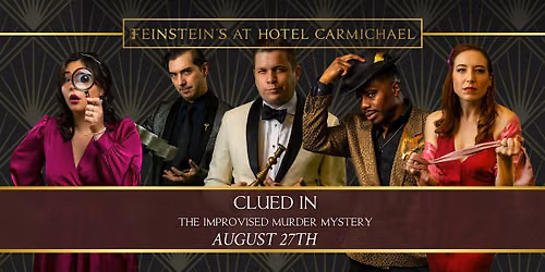 "CLUED IN" - AN IMPROVISED M**der MYSTERY