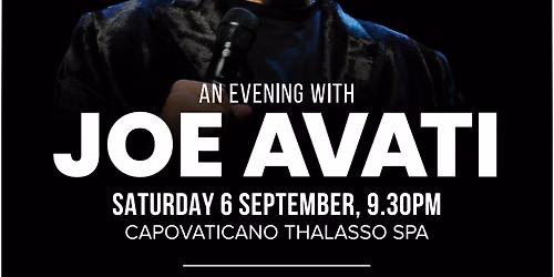 An Evening with Joe Avati at Shubert Theater New Haven