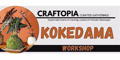 Kokedama Workshop \u2013 Japanese Moss Ball Garden