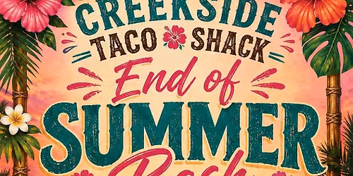 End of summer bash