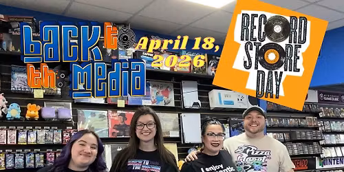 Record Store Day 2026 at Back to the Media
