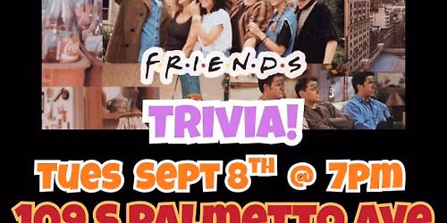 Friends Trivia @ The Station Bar & Grub Sanford