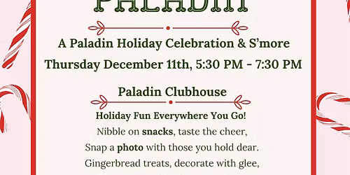 A Paladin Holiday Celebration & S\u2019more