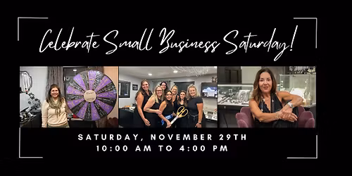 Small Business Saturday Celebration At Mauzie's Fine Jewelry! 