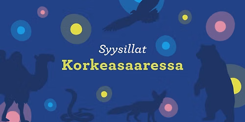 Syysillat Korkeasaaressa