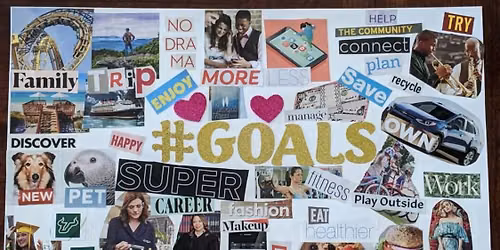 Vision Board Night - Grounded Goals and Creative Recovery