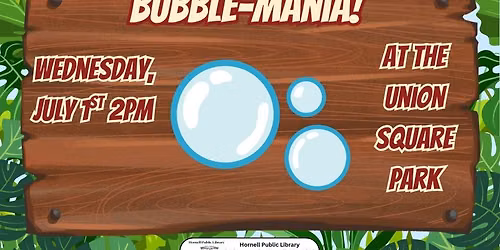 Bubble-mania!