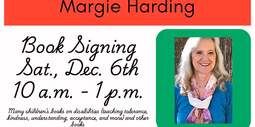 Local Author Book Signing and Take your own Pics with Santa