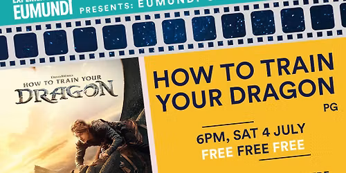 FREE Outdoor Movie Night: How to Train Your Dragon\ud83c\udf7f\ud83c\udfac