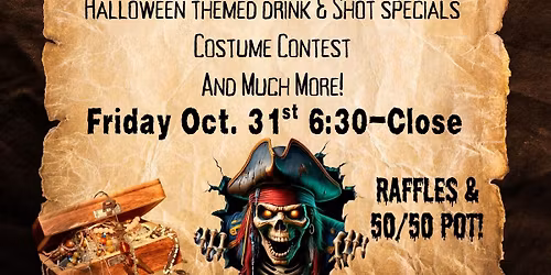 Pirate themed Halloween Party!
