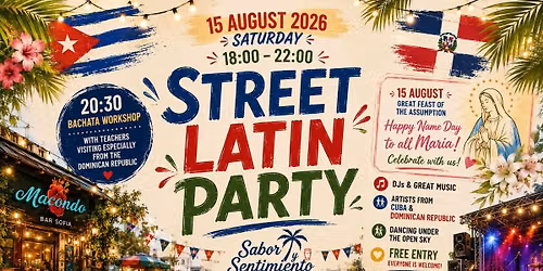 STREET LATIN PARTY SOFIA