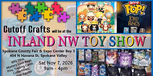 Inland NW Toy Show - Cutoff Crafts Booth