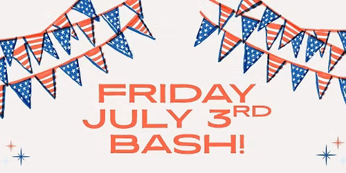 July 3rd Bash! Featuring Red Stripe Boys
