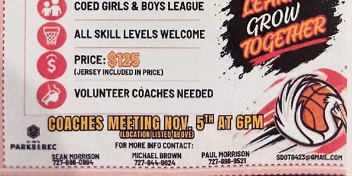 Basketball registration
