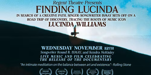 Boston Premiere! Finding Lucinda" Live Screening & Performance - A Night of Music, Movies & Meaning