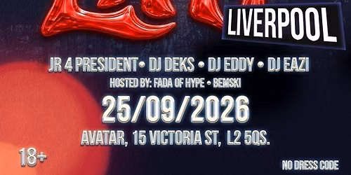 ASTAR - WE LITT - LIVERPOOL'S BIGGEST URBAN FRESHERS EVENT