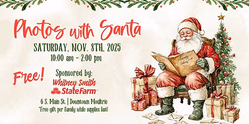 Free Photos with Santa