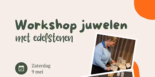 Workshop juwelen met edelstenen