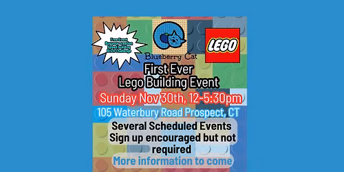 BlueberryCat Lego Event!
