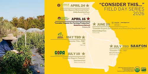 \u201cConsider Organic Co-Farming Production\u201d Farmer Field Day
