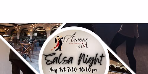 Salsa Bachata Manassas at Aroma Wine Bar | Aug 1