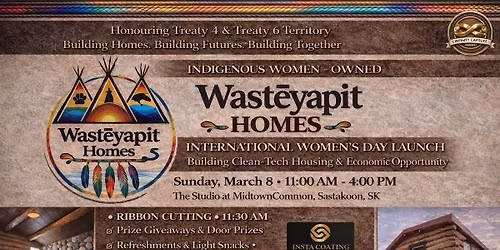 Women's Day Celebration: Wast\u0113yapit Homes Launch \ud83c\udf88