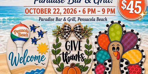 Fall Sip and Sign