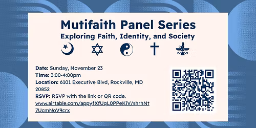 Multifaith Panel Series: Religious Views on Death and the Afterlife
