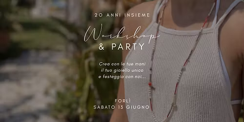 20 Anni di Caleidoscopio: Party & Workshop Creativi!