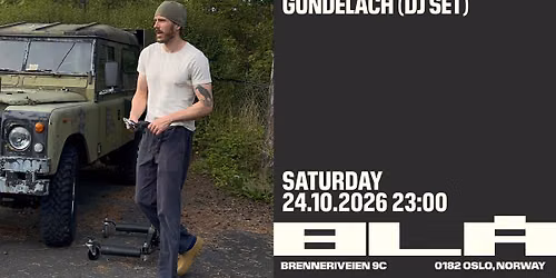Gundelach (DJ SET) \/BL\u00c5