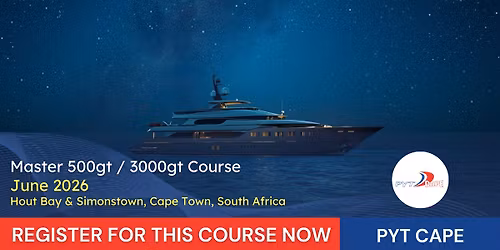 Master 500gt \/ 3000gt Course June 2026 - Cape Town