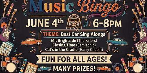 Music Bingo- Best Car Sing Alongs \ud83c\udfb6 \ud83d\ude97