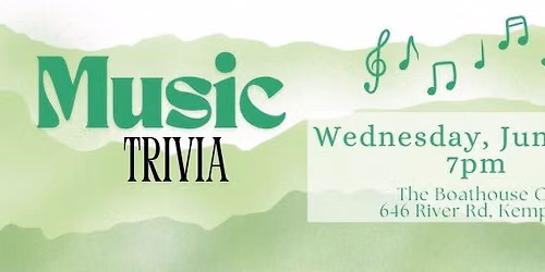 Musical Trivia Fundraiser for The MILL