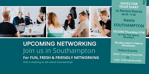 Breakfast networking (with a twist) in SOUTHAMPTON